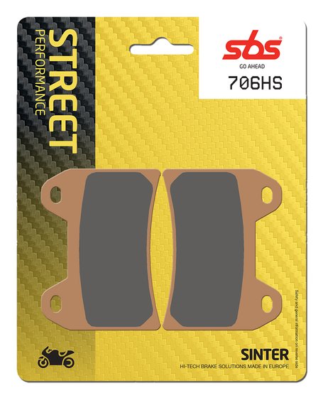 MONSTER 600 (2000 - 2001) brakepads sintered | SBS