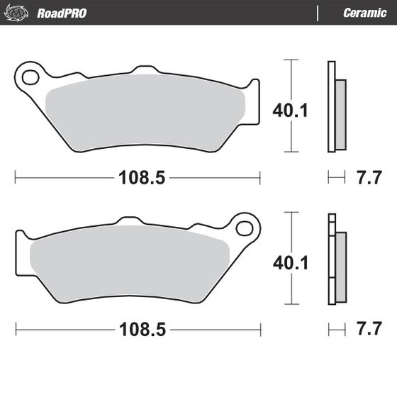 1198 DIAVEL 1200 (2011 - 2018) ceramic brake pad | MOTO-MASTER