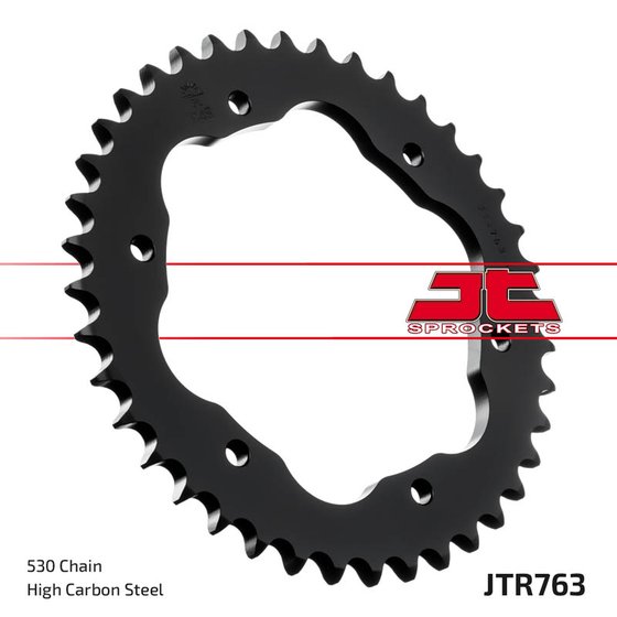 MULTISTRADA 1260 (2018 - 2020) steel rear sprocket | JT Sprockets