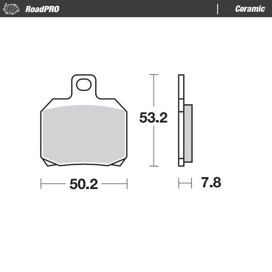 SUPERSPORT 939 (2017 - 2020) ceramic brake pad | MOTO-MASTER