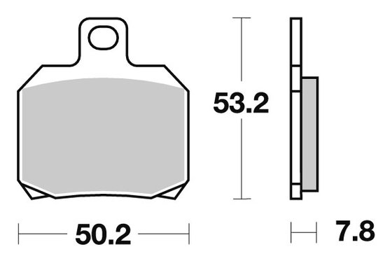 ST2 944 (1997 - 2003) brakepads sintered rear | SBS