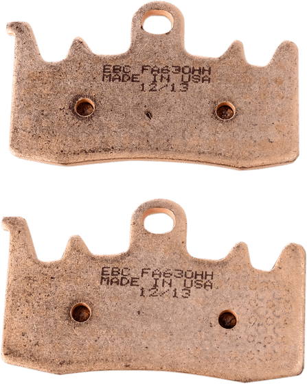 1198 DIAVEL 1200 (2011 - 2022) usa made double-h series sintered brake pads | EBC