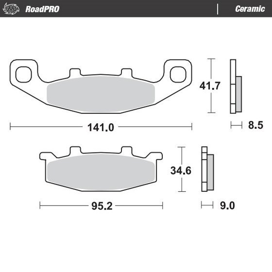 900 SS (1991 - 1998) ceramic brake pad | MOTO-MASTER