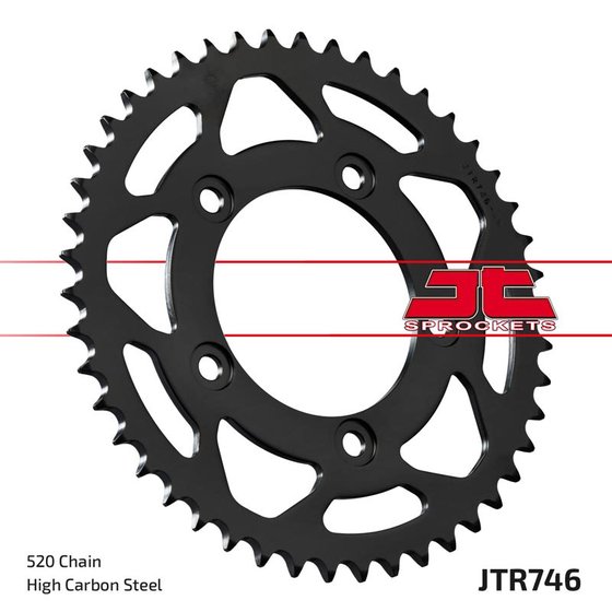 MONSTER 821 (2014 - 2020) steel rear sprocket | JT Sprockets