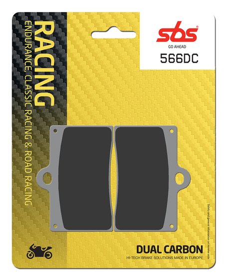 MONSTER 600 (1998 - 1999) sbs brakepads dual carbon | DOPPLER