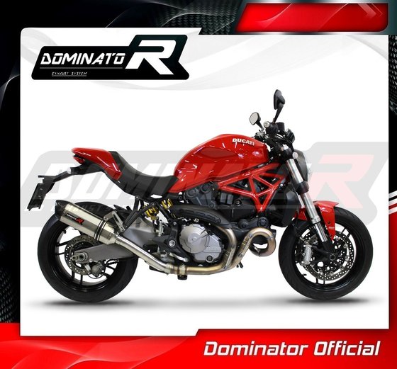 MONSTER 821 (2018 - 2021) exhaust silencer hp1 | Dominator