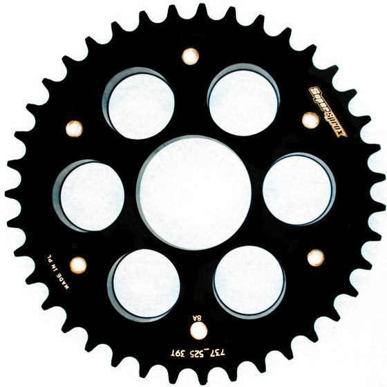 STREETFIGHTER 1100 S (2009 - 2014) supersprox stealth rear sprocket black  | Supersprox