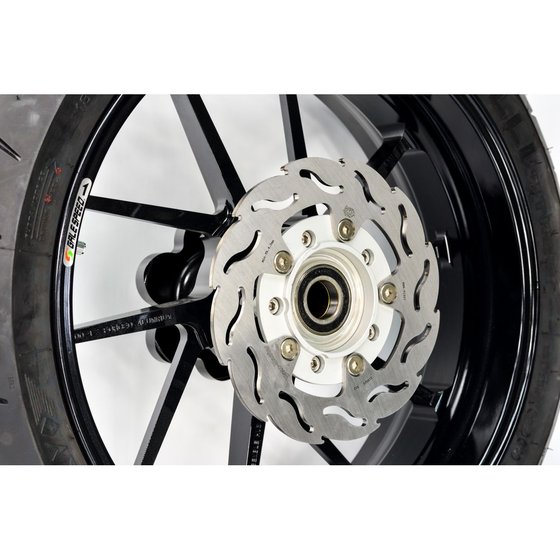 MONSTER 1200 (2014 - 2020) flame rear brake rotor | MOTO-MASTER