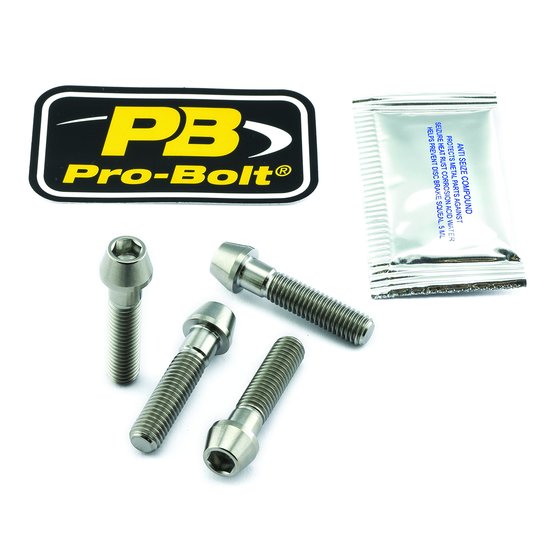 999 R (2004 - 2006) titanium front axle pinch bolt kit | PRO BOLT