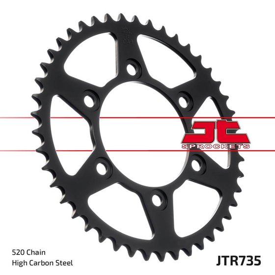 MONSTER 600 (1994 - 2001) rear sprocket 43 tooth pitch 520 jtr73543 | JT Sprockets