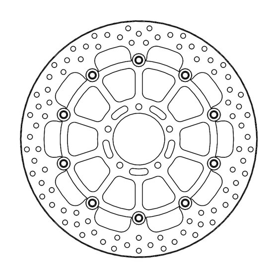 MONSTER 800 (2003 - 2003) halo floating brake disc | MOTO-MASTER