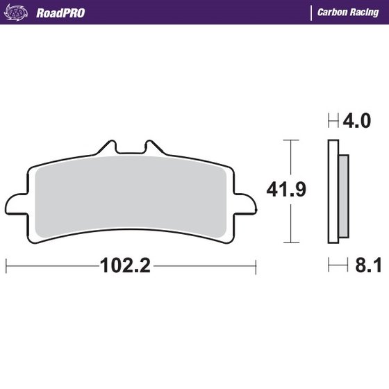 DIAVEL DIESEL (2018 - 2018) carbon racing brake pads | MOTO-MASTER