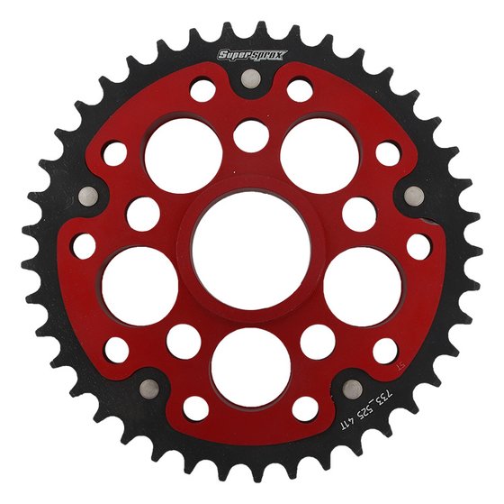 PANIGALE 959 (2016 - 2019) supersprox stealth rear sprocket red  | Supersprox