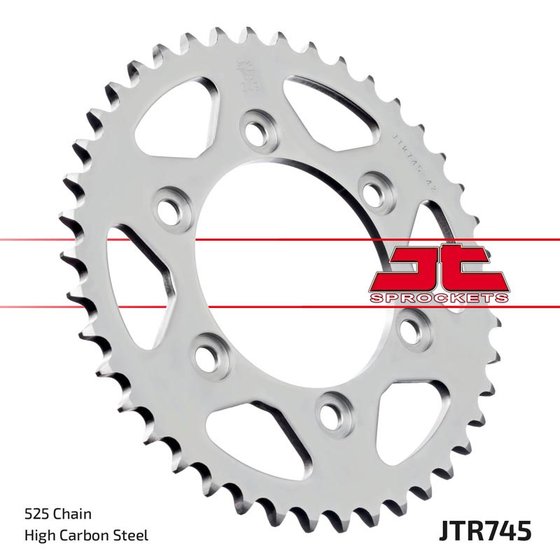 SPORT 1000 (2006 - 2009) steel rear sprocket | JT Sprockets