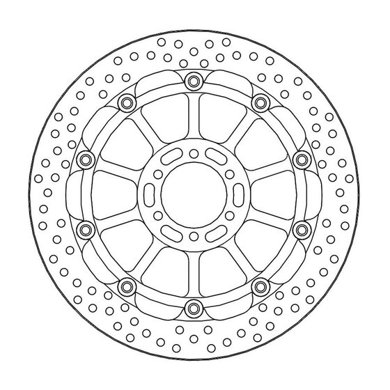 MONSTER 600 (1994 - 2001) halo racing brake disc | MOTO-MASTER