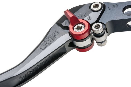 HYPERMOTARD 1100 (2009 - 2012) evo black/red clutch lever | TITAX