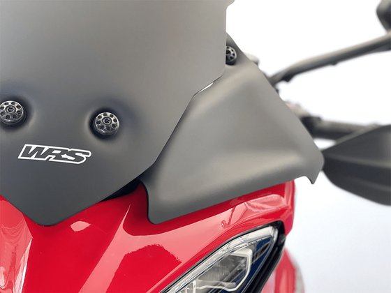 MULTISTRADA 1200 V4 (2021 - 2022) deflectors for multistrada v4 in matte black | WRS