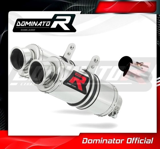 MONSTER 696 (2008 - 2014) exhaust silencer gp1 | Dominator