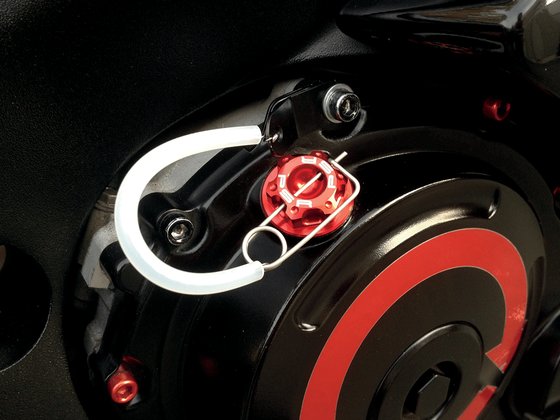 MULTISTRADA 1200 PIKES PEAK (2012 - 2013) red oil cap kit m20x2.5 | POWERSTANDS RACING