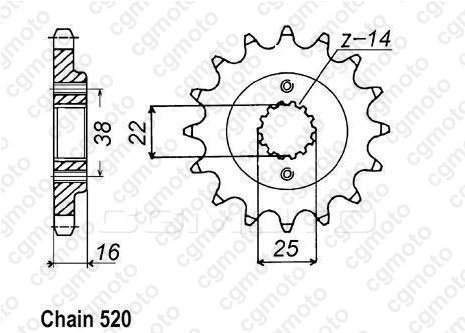 MONSTER 600 (1994 - 1994) drive chain and sprocket kit with gold chain for ducati monster and arctic cat zrt | REGINA