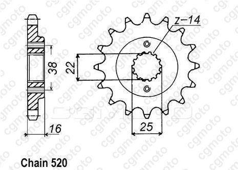 748 (1995 - 2003) regina 520 z-ring replacement chain kit with sprockets for ducati 748 | REGINA