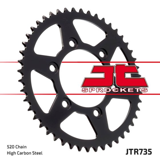 MULTISTRADA 620 (2005 - 2006) steel rear sprocket | JT Sprockets