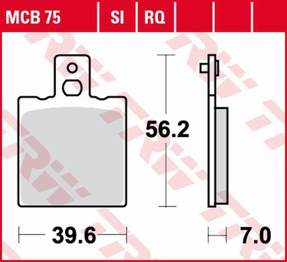 900 SS (1990 - 2002) organic sport brake pad | TRW