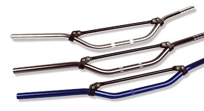 SCRAMBLER 400 (2016 - 2020) offroad medium aluminum handlebar in blue | TRW