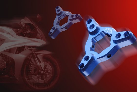 MULTISTRADA 1200 ENDURO (2016 - 2018) priekinės šakės reguliatorius mėlynas | TITAX