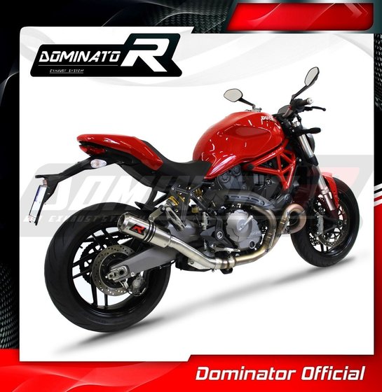 MONSTER 821 (2018 - 2021) exhaust silencer gp | Dominator