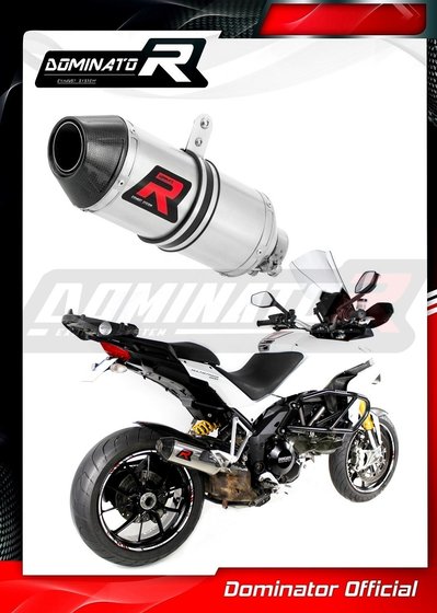 MULTISTRADA 1200 (2010 - 2014) exhaust silencer hp3 | Dominator