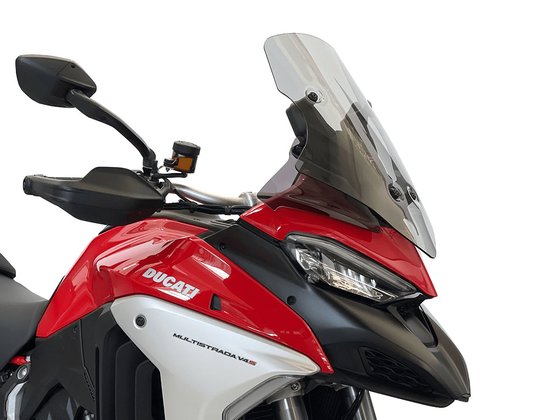 MULTISTRADA 1200 V4 (2021 - 2022) turistinis priekinis stiklas su dūmų atspalviu | WRS