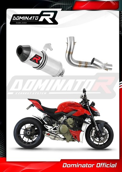 1103 STREETFIGHTER V4 S (2019 - 2022) exhaust silencer | Dominator