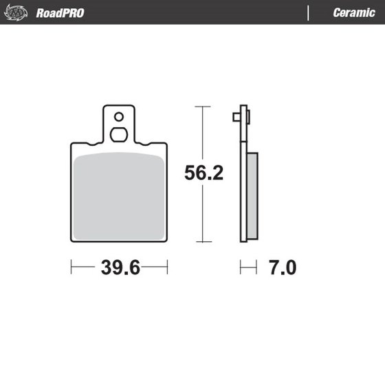 350 GTV (1977 - 1979) ceramic brake pad | MOTO-MASTER